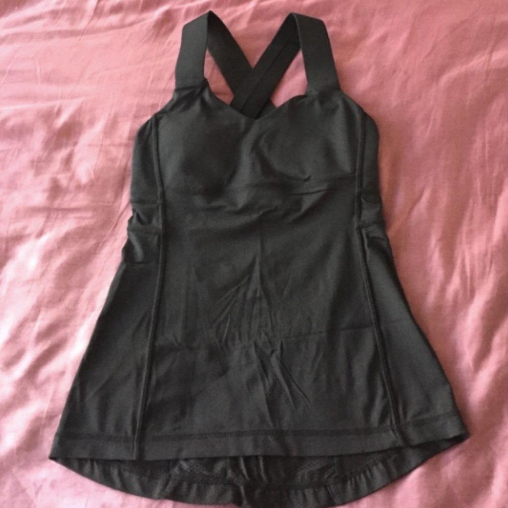 Lululemon Black Tank